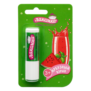 Лакомка помада губная гигиеническая Арбузный взрыв 2,8г 